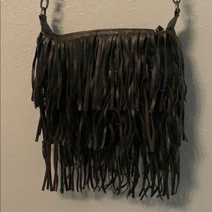 Madden Girl Black Leather Purse